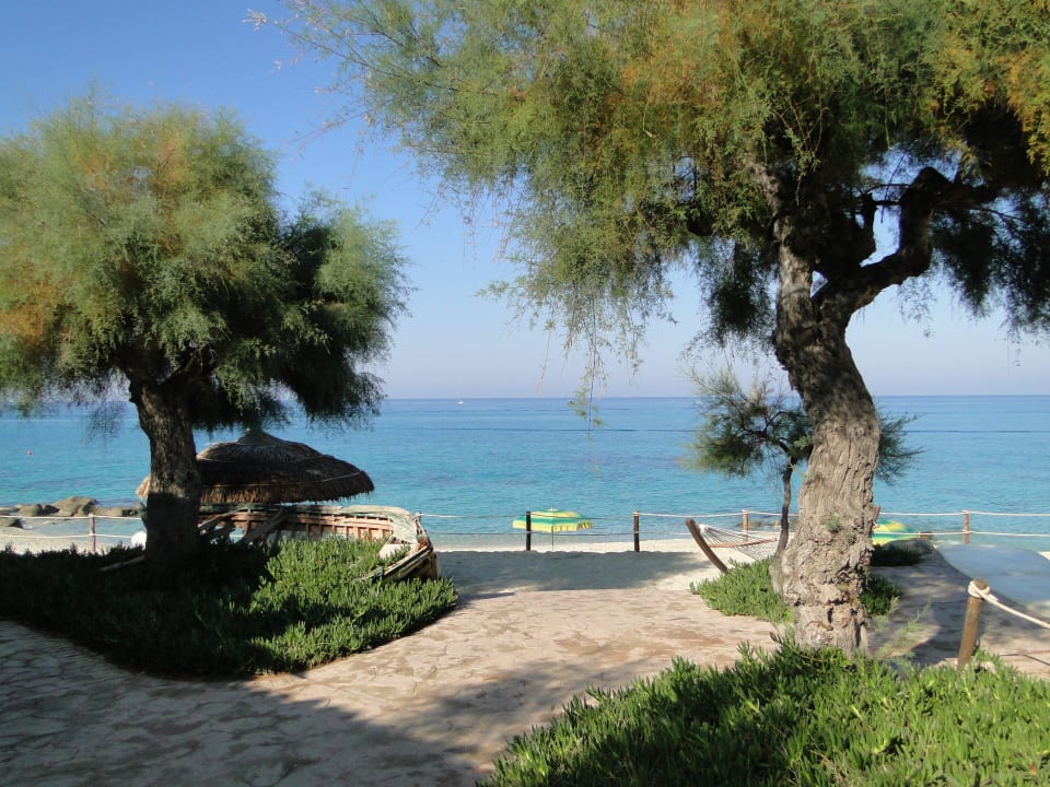 Blick vom Restaurant/Bar Hotel Villaggio Il Gabbiano