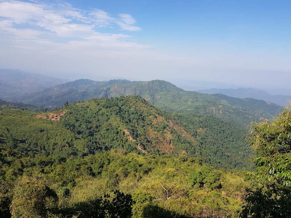 Ausblick aus dem Zimmer  Mountain Top Hotel