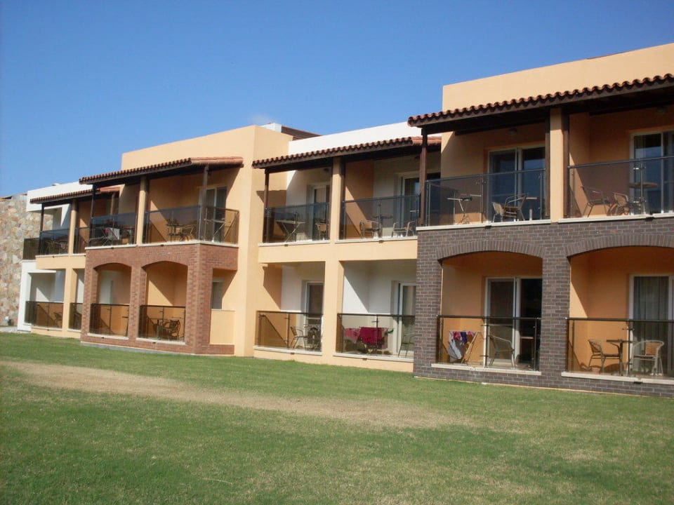 Unsere Zimmer von aussen Aqua Fantasy Aquapark Hotel & Spa