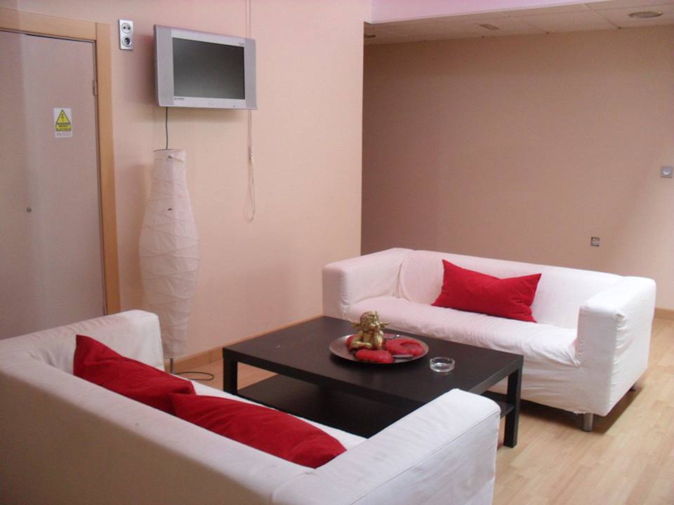 Salón Relax en el Hall del Hotel Hotel el Cruce