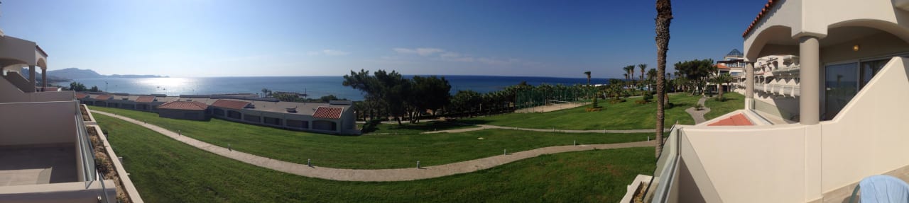 Aussicht von unserem Zimmer 2119 Rodos Princess Beach Hotel & Spa