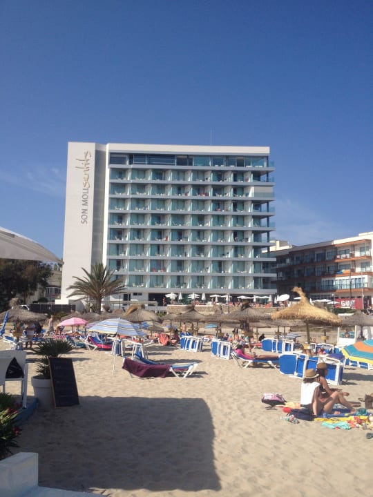 Blick vom Strand Son Moll Sentits Hotel & Spa
