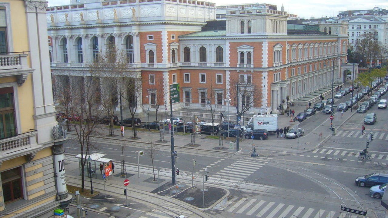 Ausblick Hilton Vienna Plaza Hilton Vienna Plaza