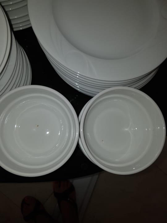 Immer wieder dreckiges Geschirr Side Prenses Resort & Spa