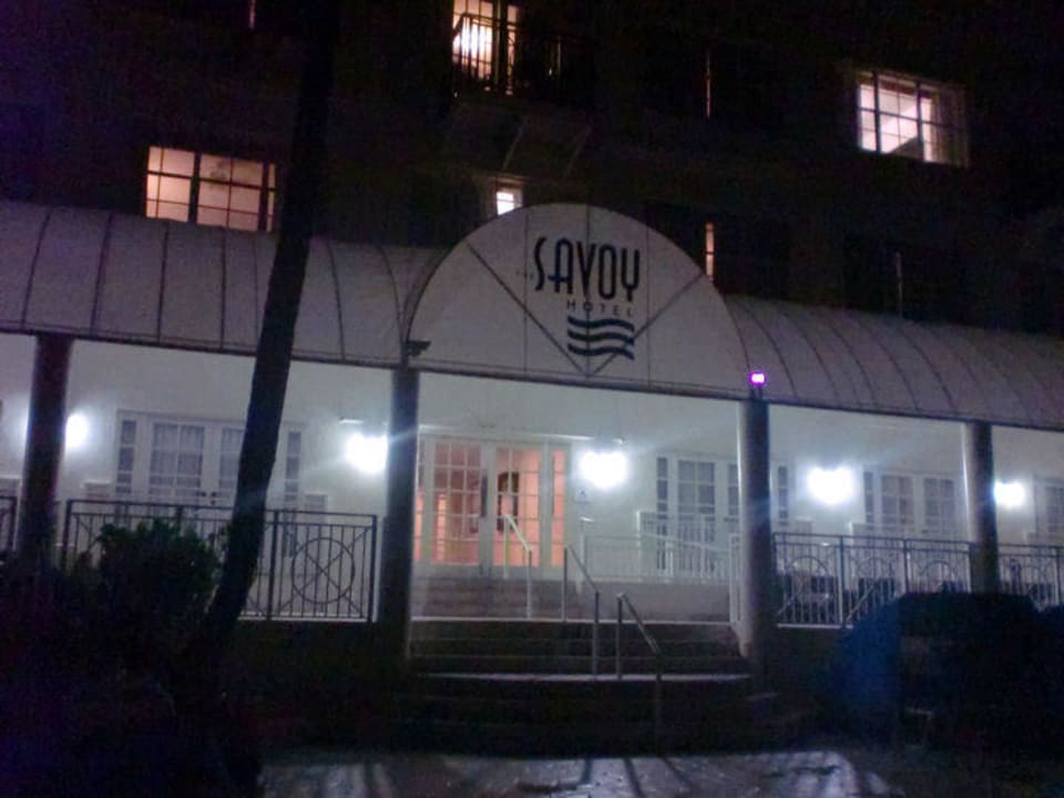 Restauranteingang The Savoy Hotel