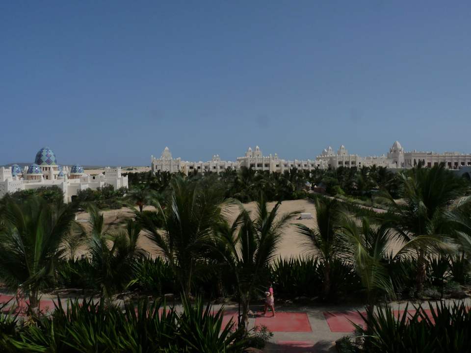 Blick in die Anlage Hotel Riu Karamboa