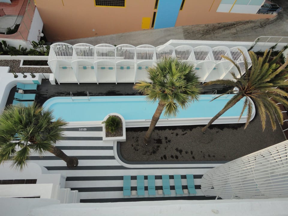 Blick vom Balkon  Hotel Gold by Marina