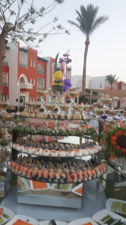 Ein super tolles Buffet zum VIP Abend SUNRISE Garden Beach Resort