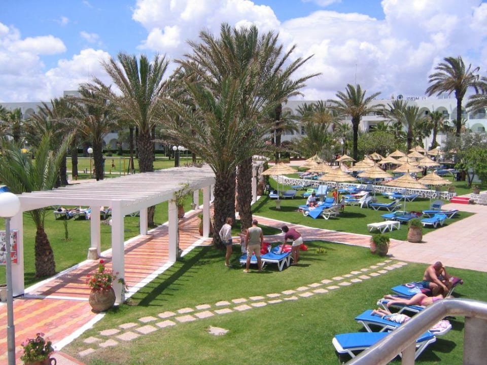 Gartenanlage  El Mehdi Beach Resort