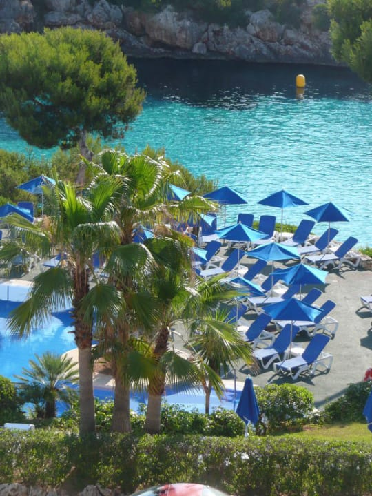 Ausblick vom Balkon Inturotel Cala Esmeralda
