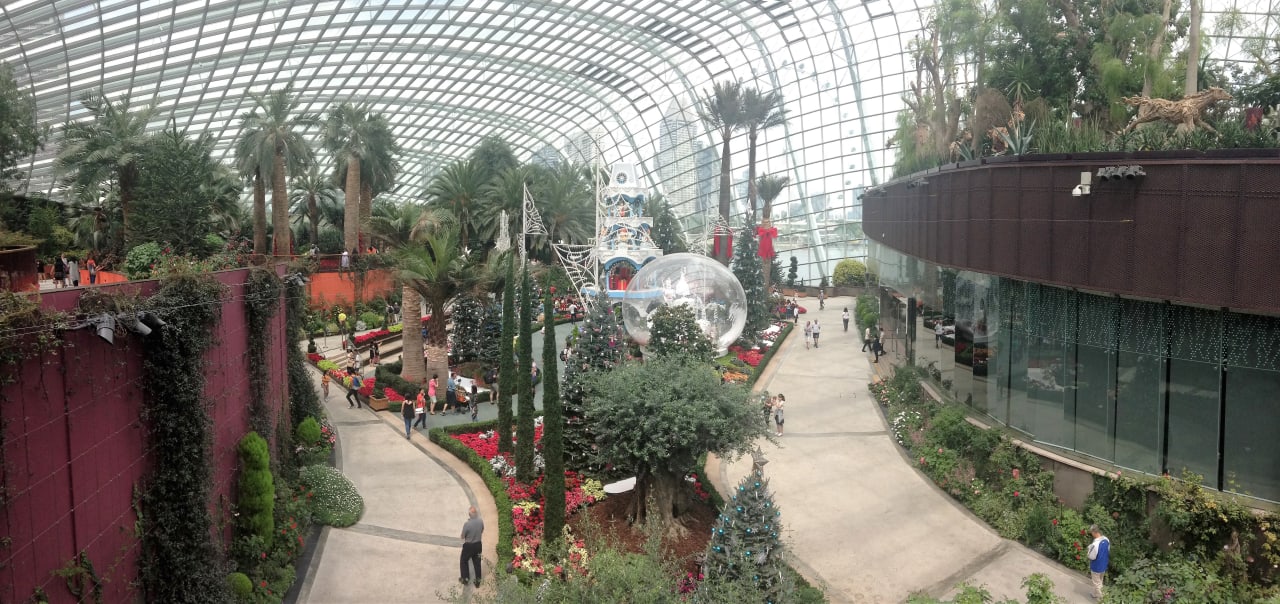 Gartenanlage Marina Bay Sands