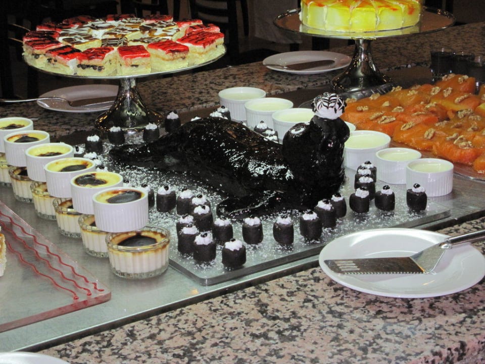 Dessert Crystal Paraiso Aqua Collection