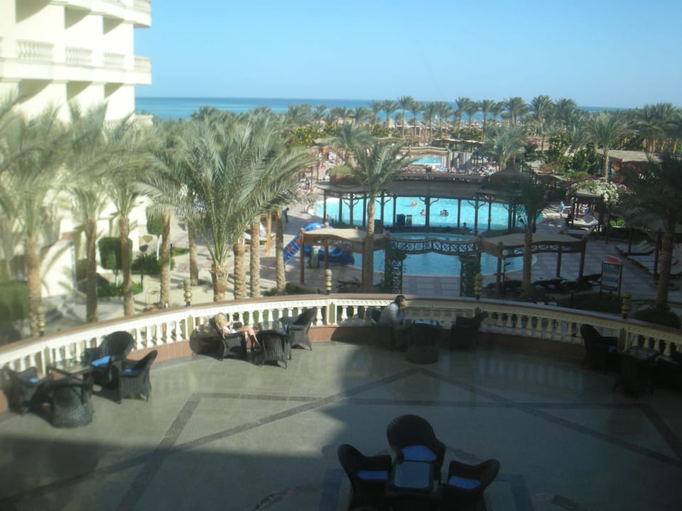 Вид из ресторана Riviera Aqua Park Resort