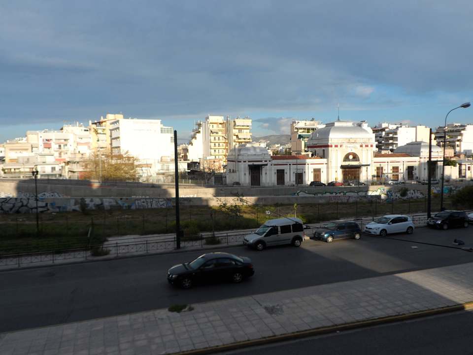 Widok z okna Hotel Neos Olympos