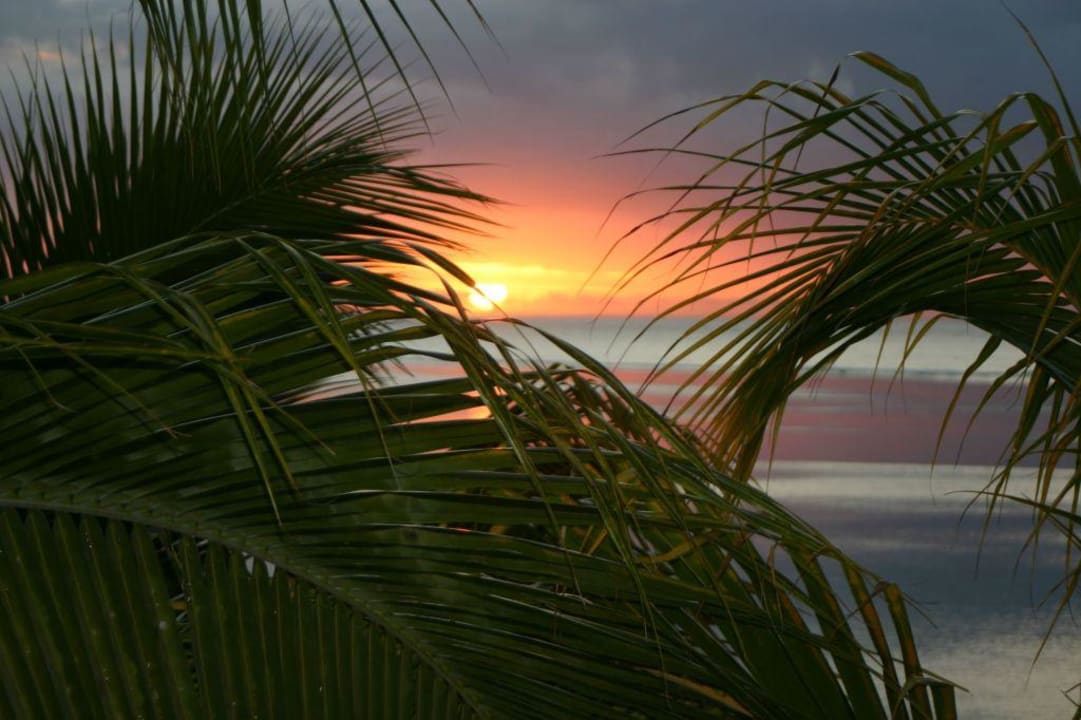 Sonnenuntergang vom Balkon im Hotel Villa Caroline Hotel Villas Caroline