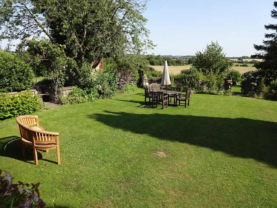 Blick auf Garten Hotel Sysonby Knoll