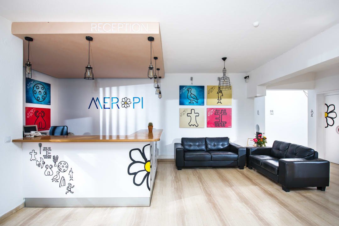 Lobby Hotel Meropi