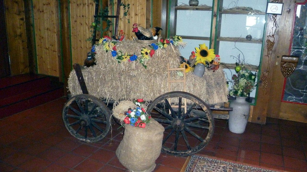 Eingangshalle zu den Zimmern und dem Gewölbek. Hotel Deutschherrenhof