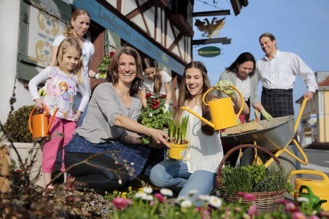 Frühling im Adler Hotel & Restaurant Adler - BIO-zertifiziert