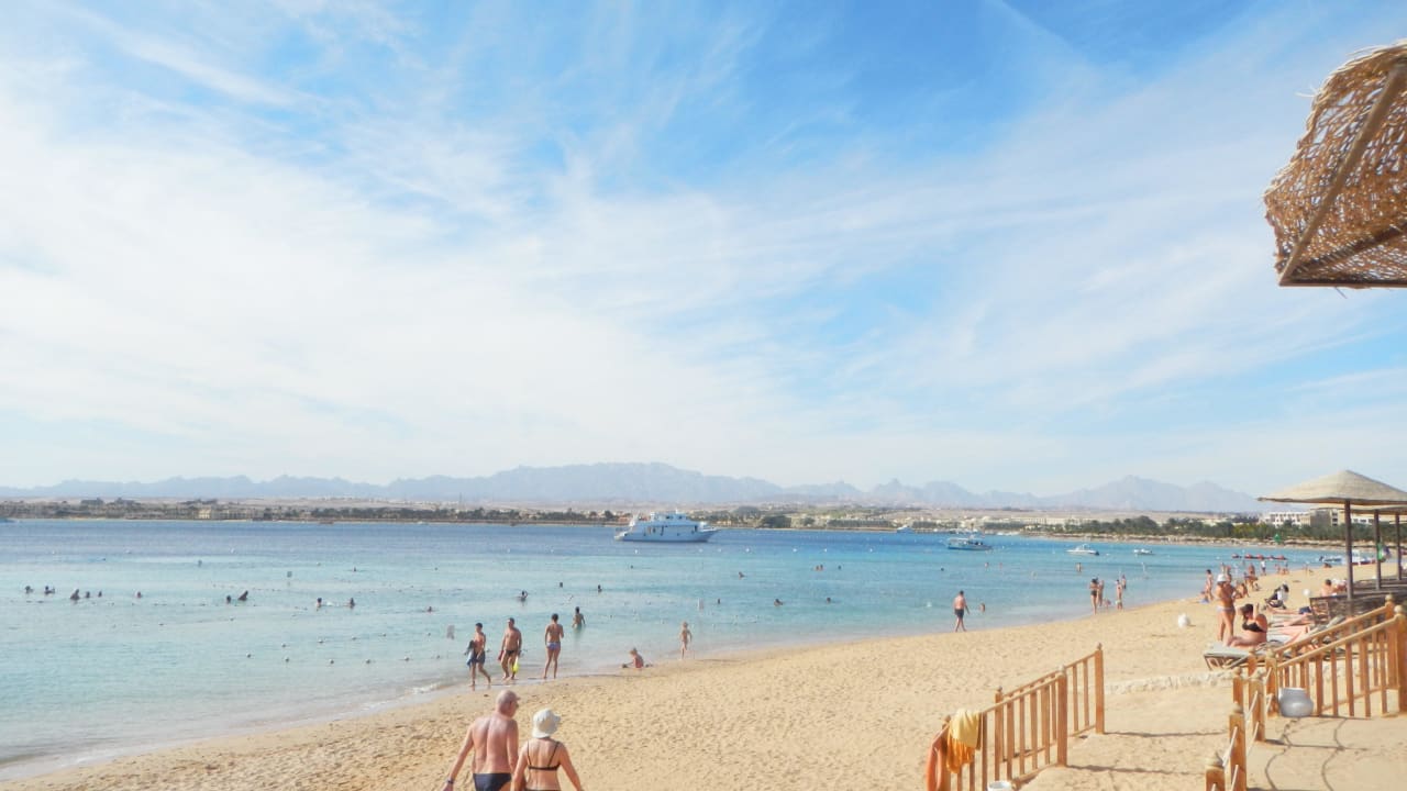 Aussicht auf die Bay Makadi Spa - Adults only