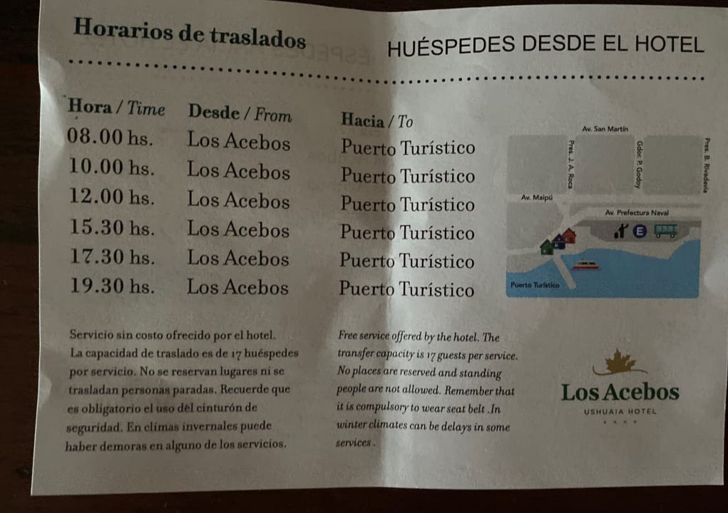 Sonstiges Hotel Los Acebos Ushuaia