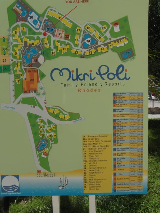 Anlage - Überblick Atlantica Mikri Poli Rhodes