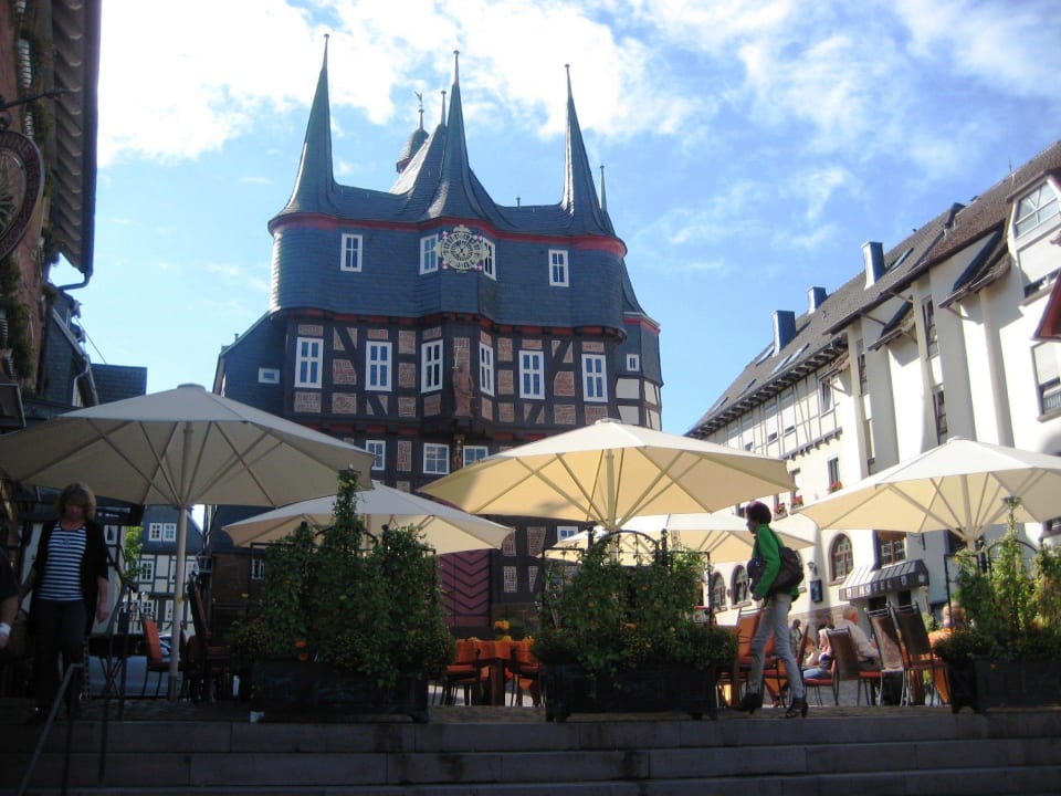 Hotel-Vorplatz Hotel Die Sonne Frankenberg