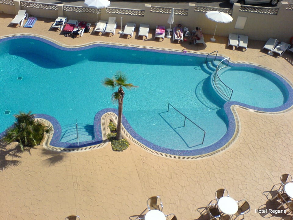 Blick von der Restaurantterrasse HSM Regana - Adults Only