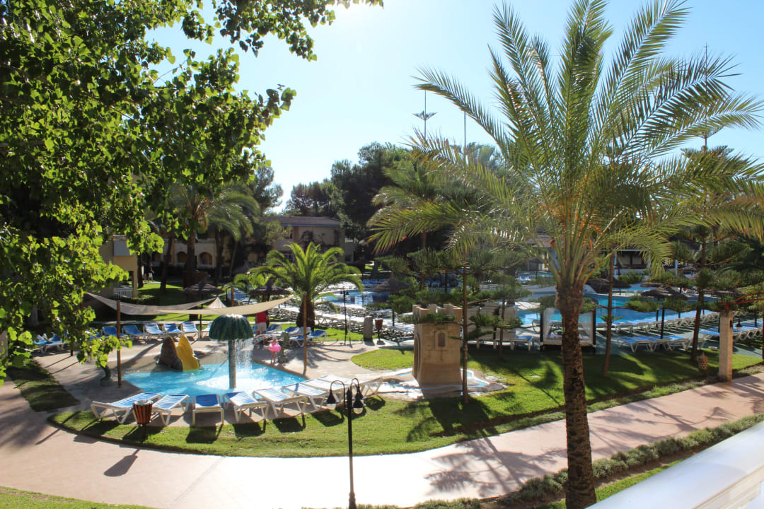 Unser Zimmerblick aus der 1. Etage Prinsotel La Dorada