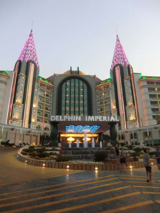 Hoteleingang Hotel Delphin Imperial