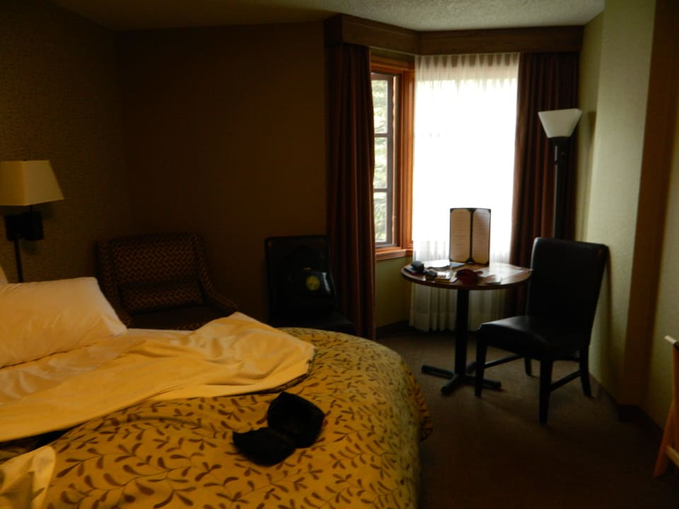 Etwas dunkel, aber gemütlich Hotel Banff Caribou Lodge and Spa
