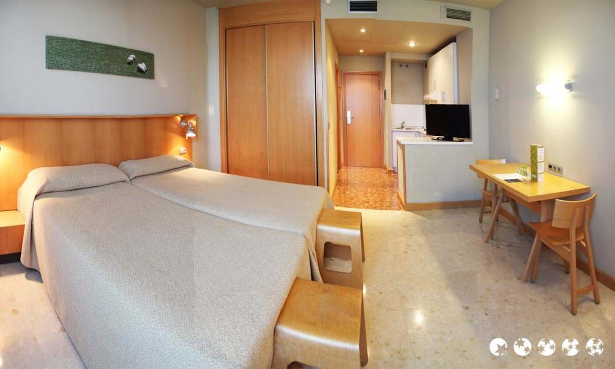 Zimmer Aparthotel Exe Campus San Mamés