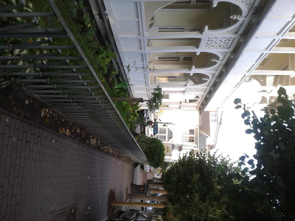 Weg zur Ferienwohnung Hotel Garni Villa Meeresgruss