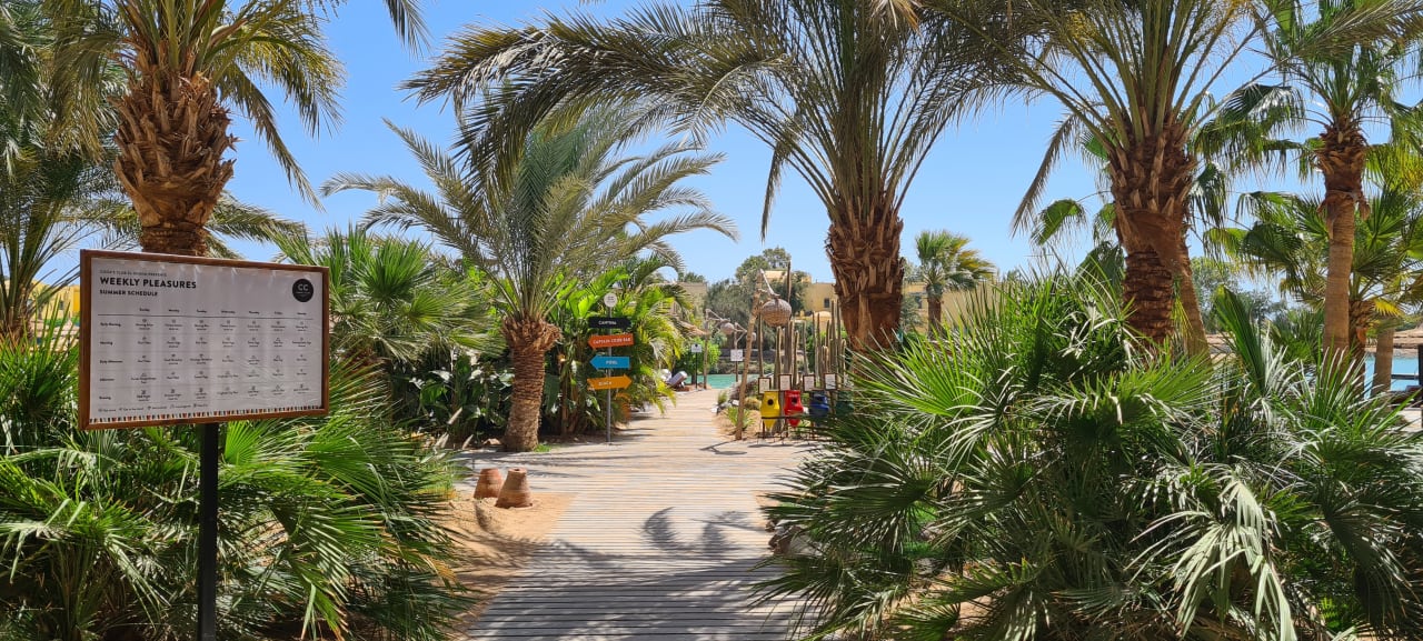 Gartenanlage Cook's Club El Gouna