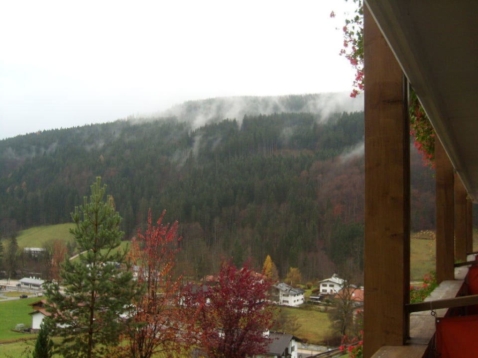 Blick vom Balkon Berghotel Rehlegg