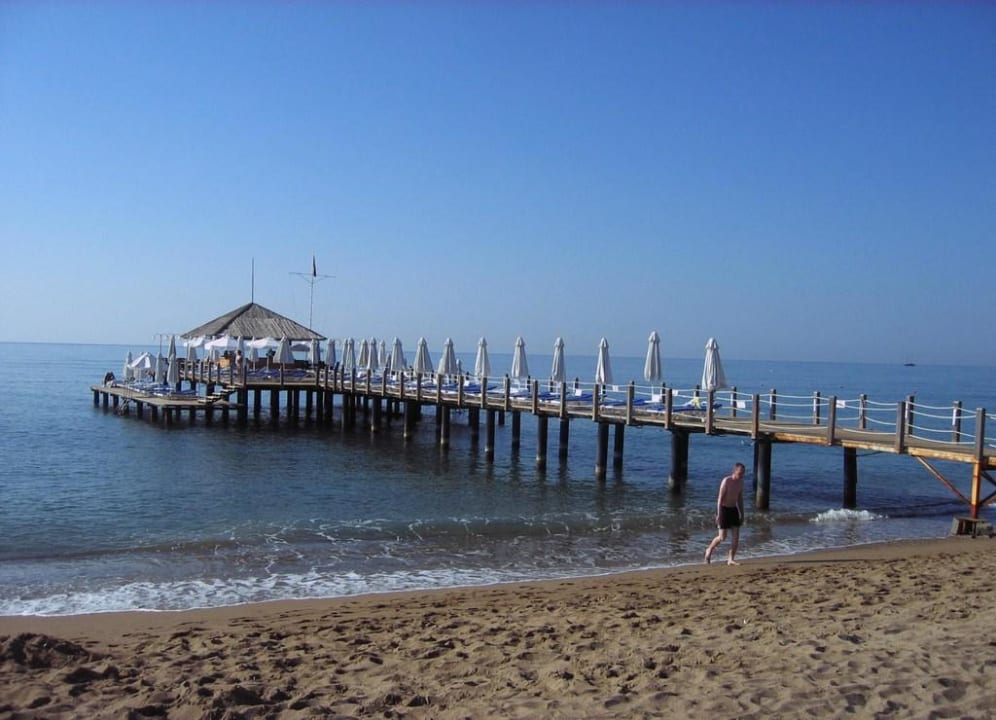 Steg mit Bar und Liegen Blue Waters Club