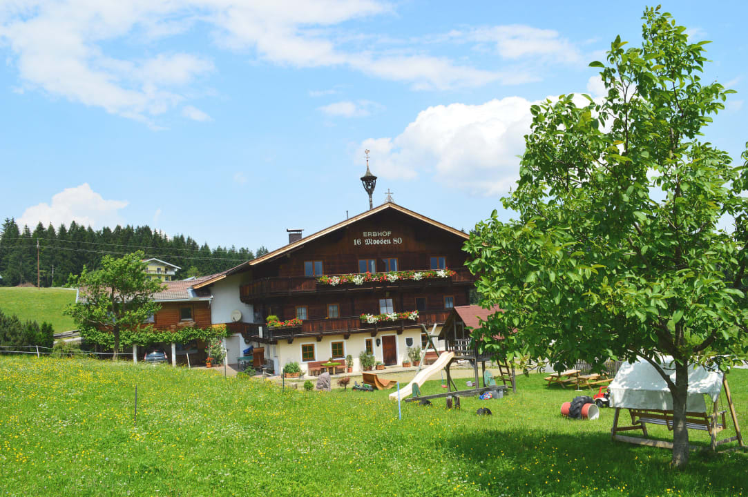 Ruhige Lage und großer Spielplatz Erbhof Achrainer-Moosen