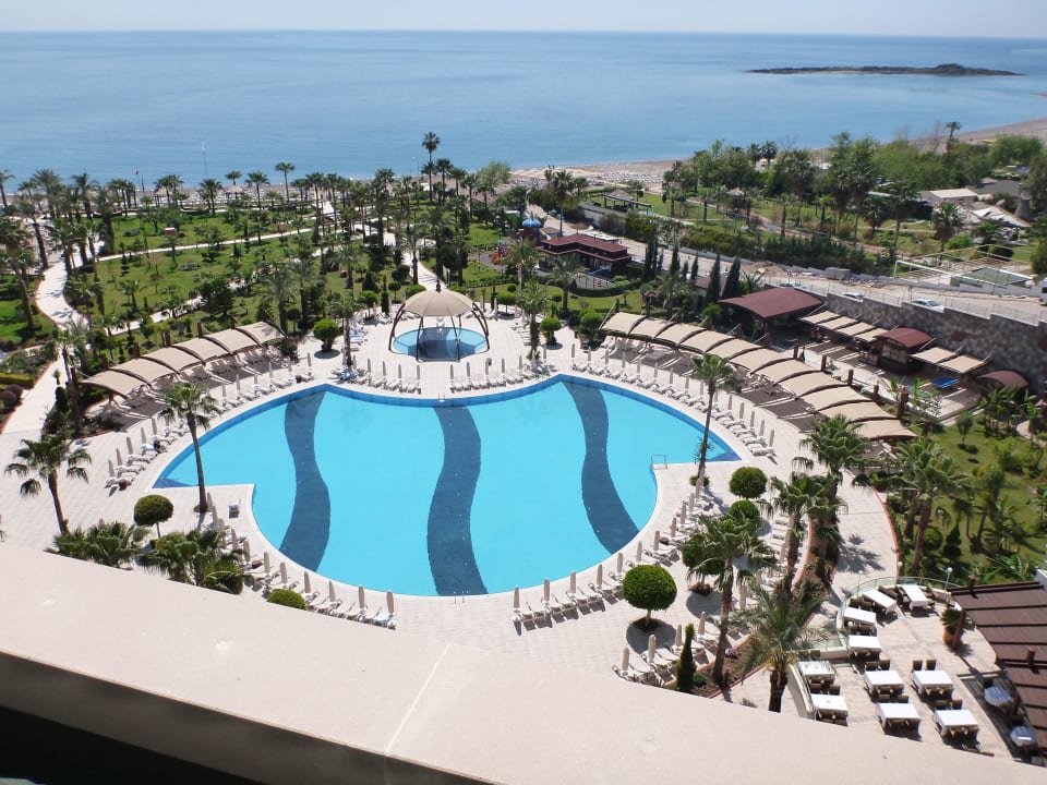 Blick von der Terrasse / Bar Saphir Resort & Spa