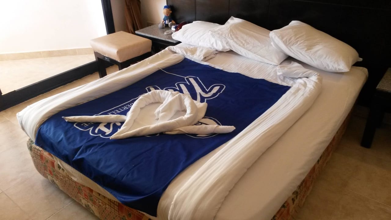 Bettdeko :-) Pickalbatros Alf Leila Wa Leila Resort - Neverland Hurghada