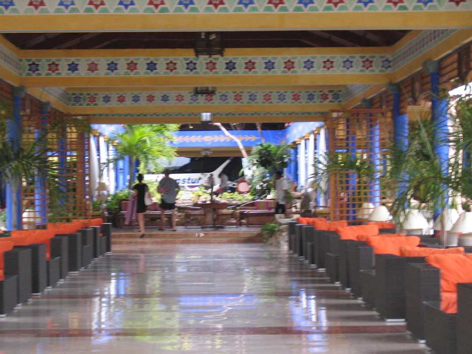 Blick zum Eingang der Lobby Paradisus Rio de Oro Resort & Spa - Adults only