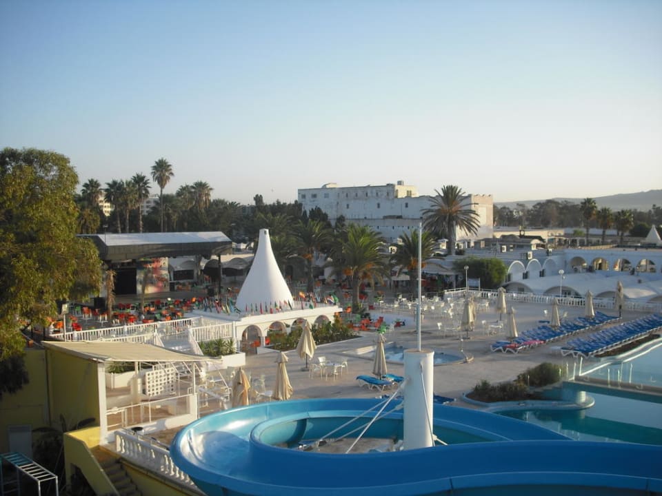 Höchster Punkt des Hotels - Wasserrutsche Samira Club