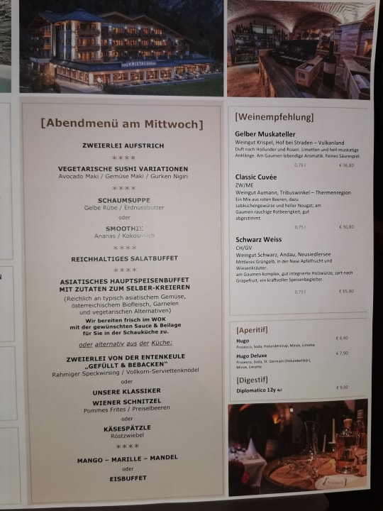 Gastro Verwöhnhotel Kristall