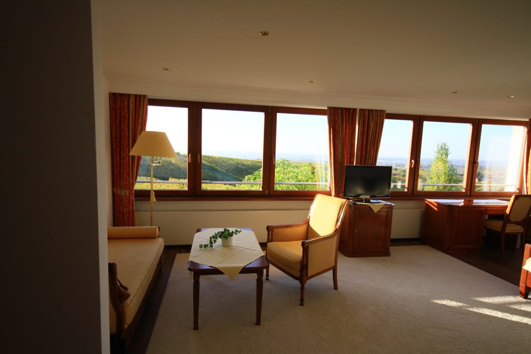 Unser Zimmer (Weitwinkel hat nicht gereicht) Hotel Rebenhof