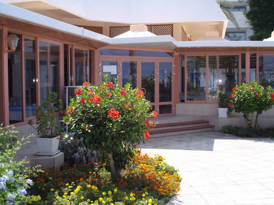 Blick auf Restaurant Top Hotel