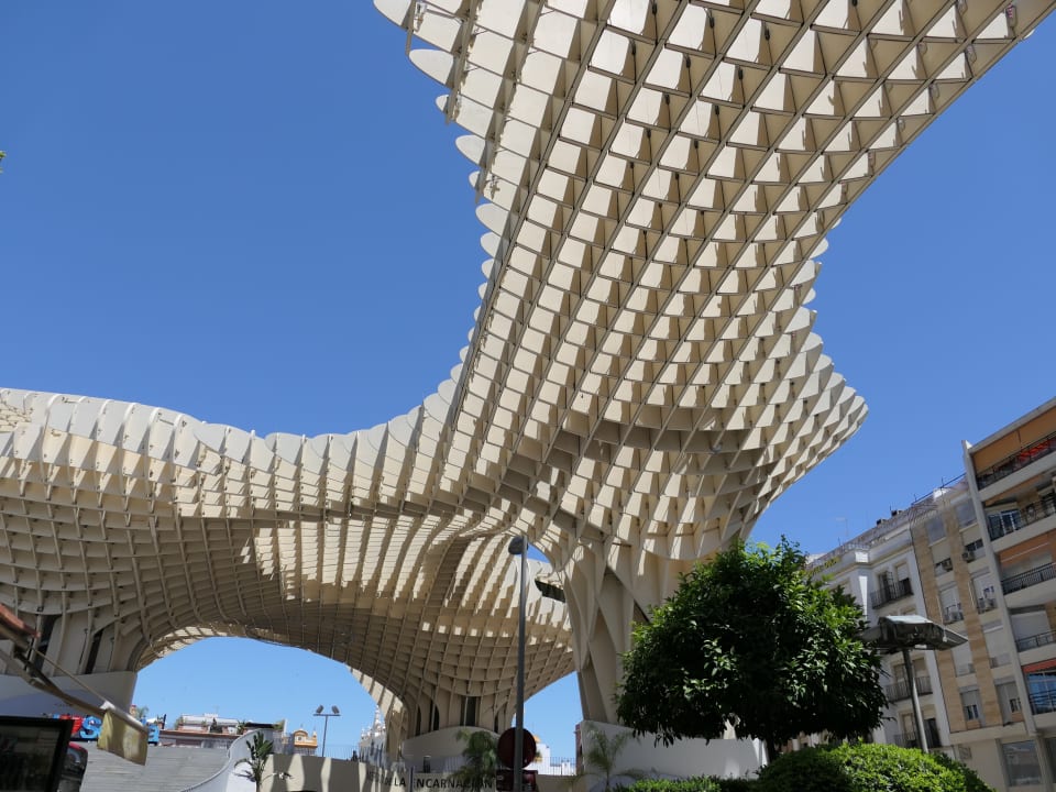 Ausblick abba Sevilla Hotel
