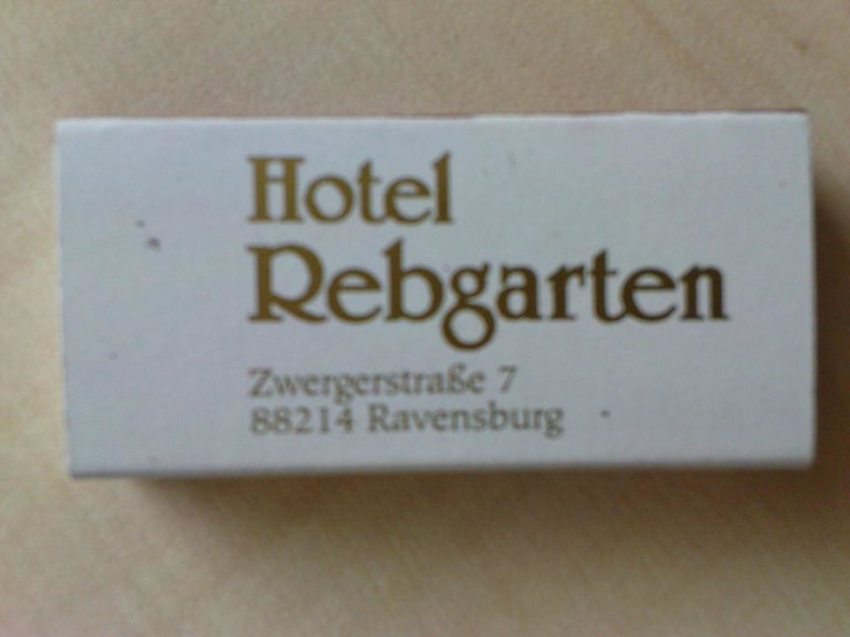 Accessoires Hotel Rebgarten