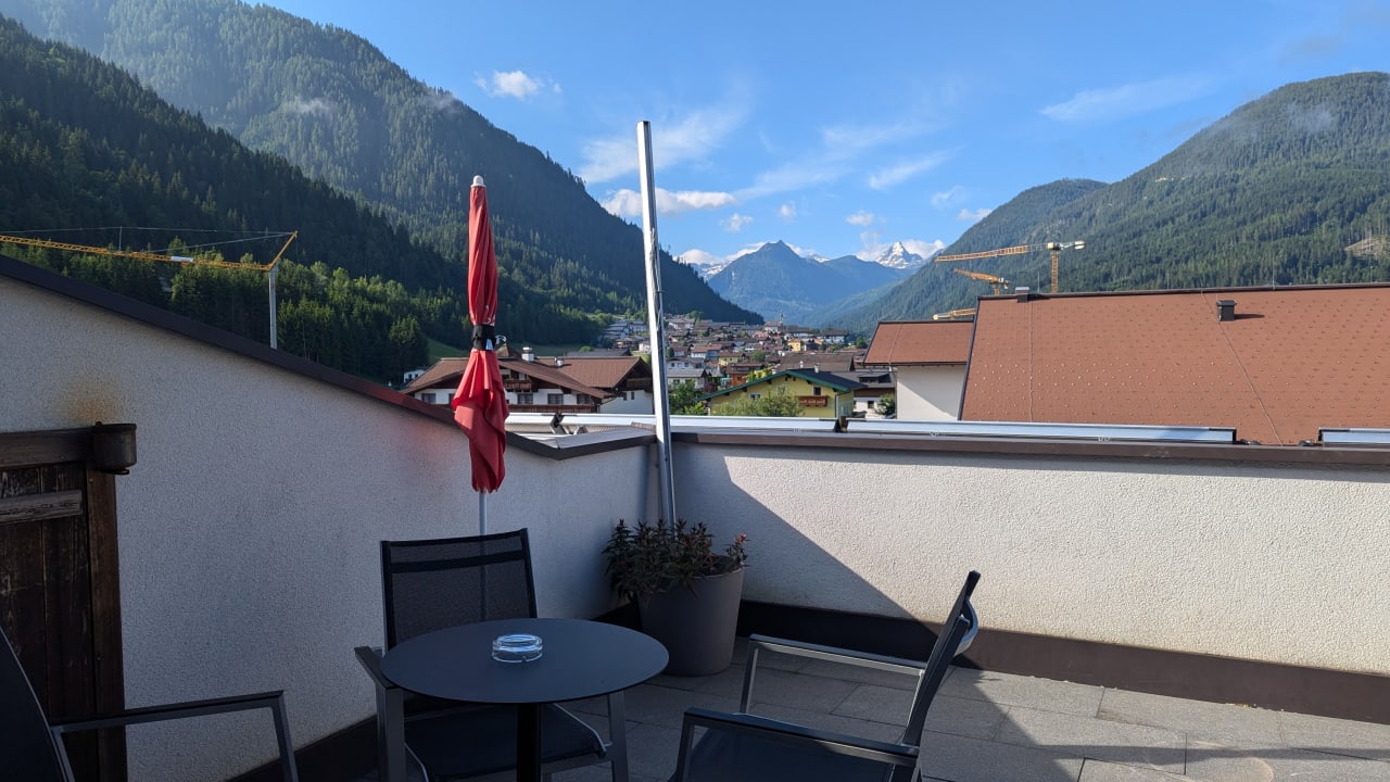 Ausblick Hotel Alpenwelt