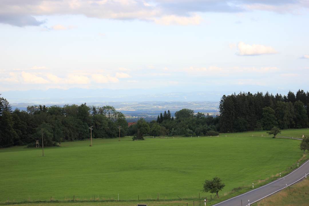 Ausblick Berggasthof Hotel Höchsten