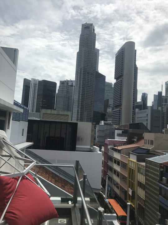 Ausblick Ibis Budget Singapore Clarke Quay