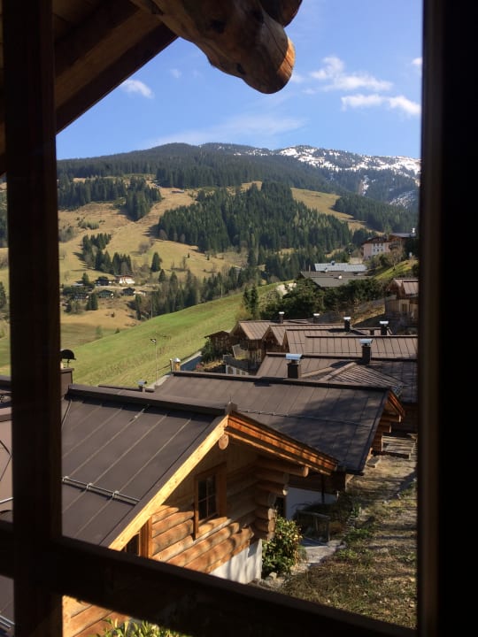 Ausblick Hüttendorf Maria Alm